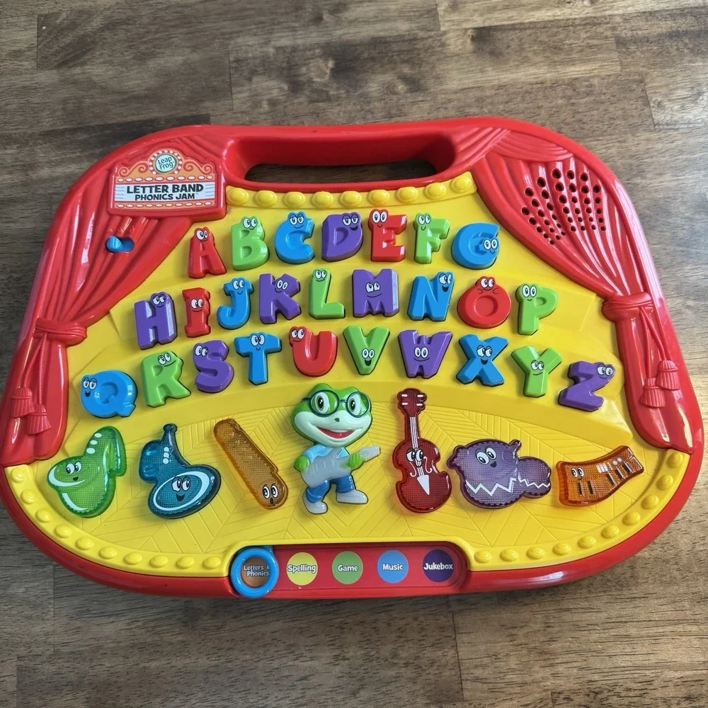 Leap Frog Letter Band Phonics Jam Toy Teaches Letters And Words WORKS